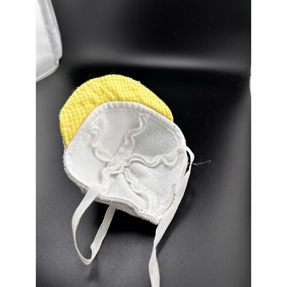 Cabbage Patch Kids Doll Preemie White Yellow Bunny Outfit Terry Cloth Complete - Picture 10 of 12